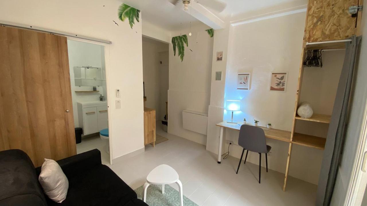 Studio "Les Cactus" Avec Terrasse A 5 Min A Pied De La Plage Nizza Kültér fotó