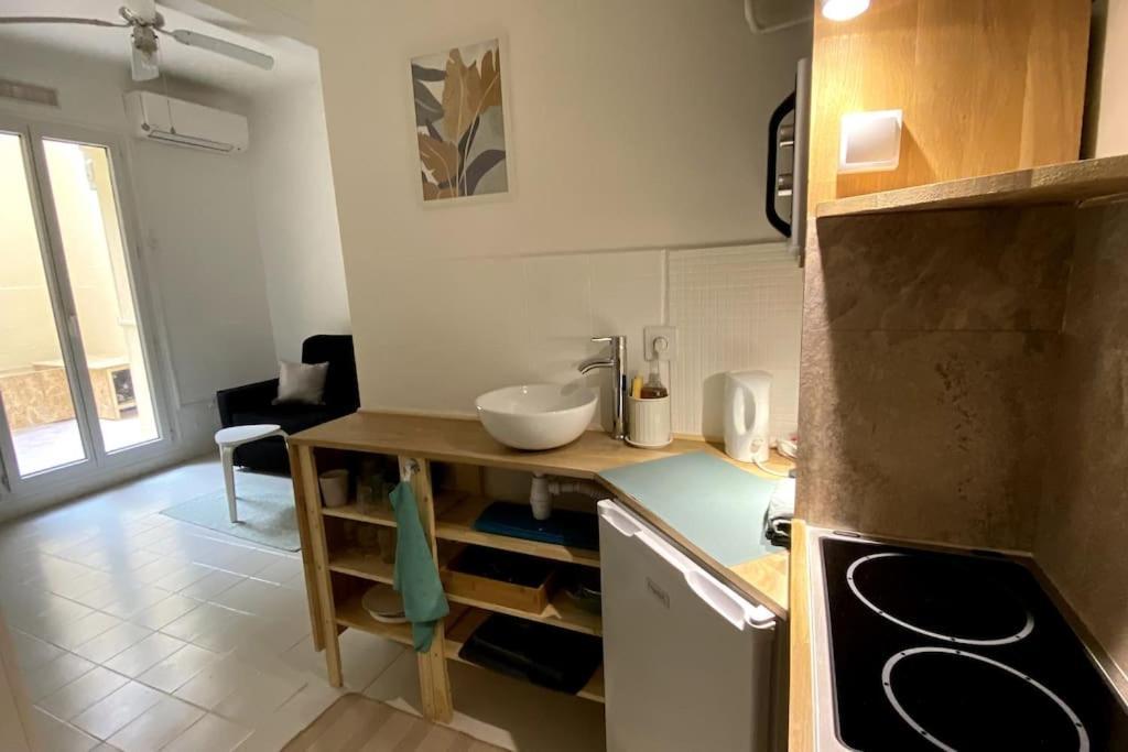 Studio "Les Cactus" Avec Terrasse A 5 Min A Pied De La Plage Nizza Kültér fotó